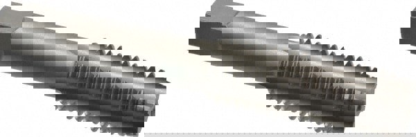 Straight Flute Tap: 5/8-11 UNC, 4 Flute, Plug Chamfer, 2B Class of Fit, Carbon Steel, Bright/Uncoated Finish